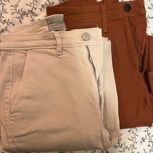 Everlane and madewell pants